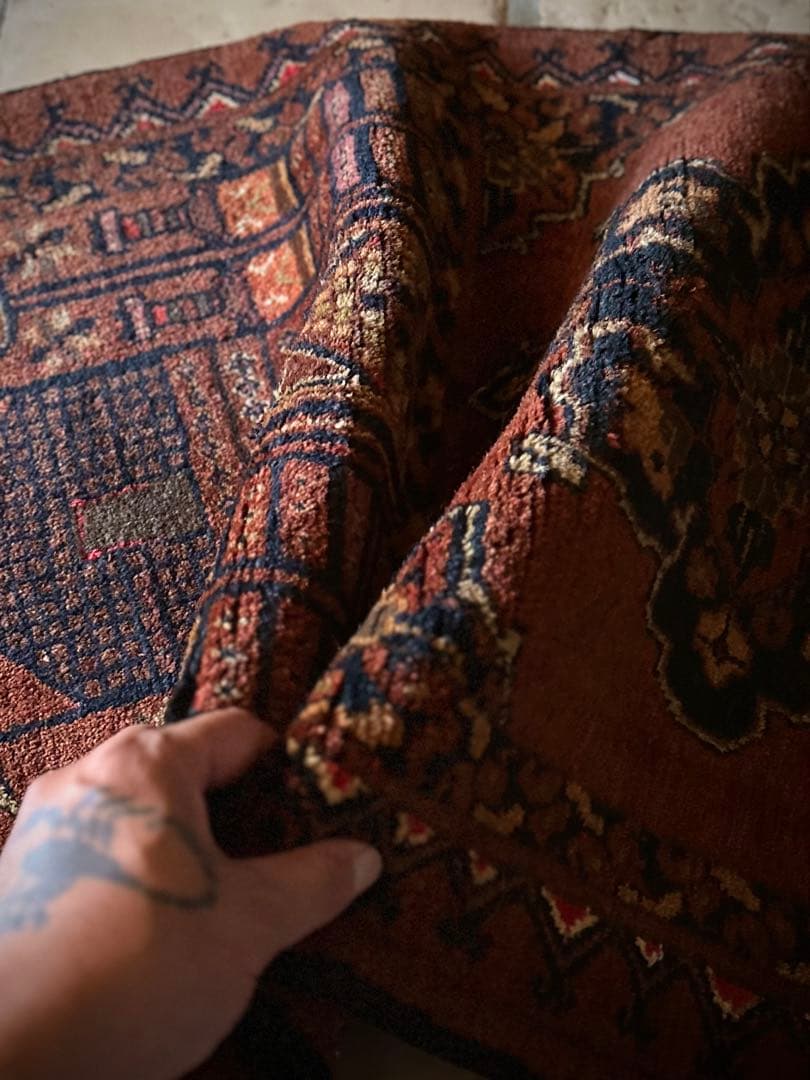 トライバルラグ　ヴィンテージラグ　アフガンラグ　トルクメン　プリミティブアート