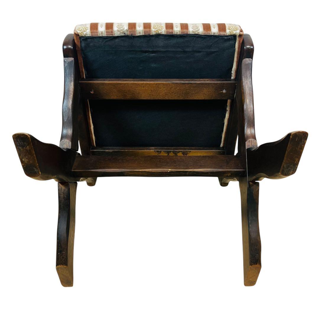 希少 オールド カリモク RUSTIC アンティーク チェア ..