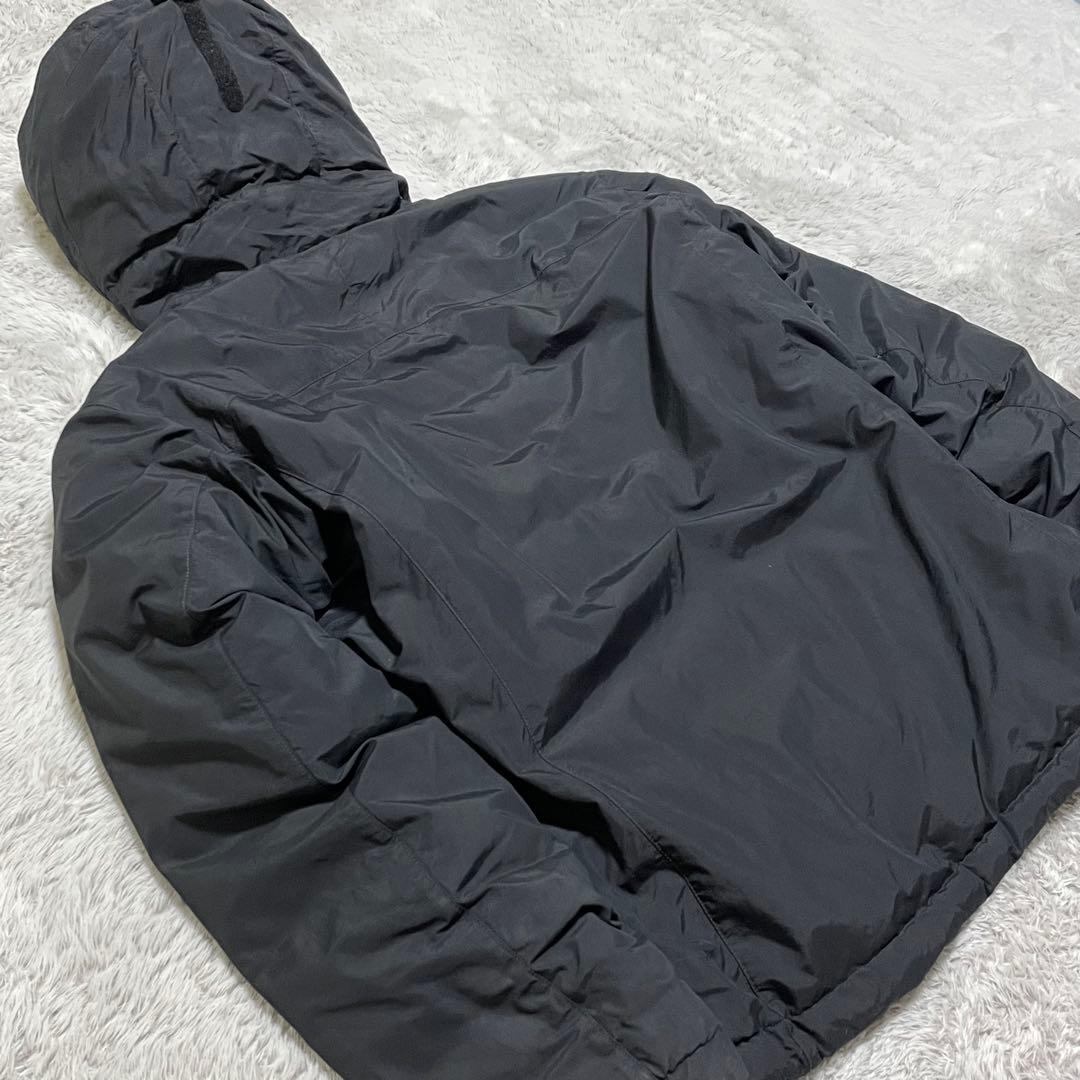 モンベル　ダウンジャケット　コロラドパーカー　リバーシブル　ドローコード　M