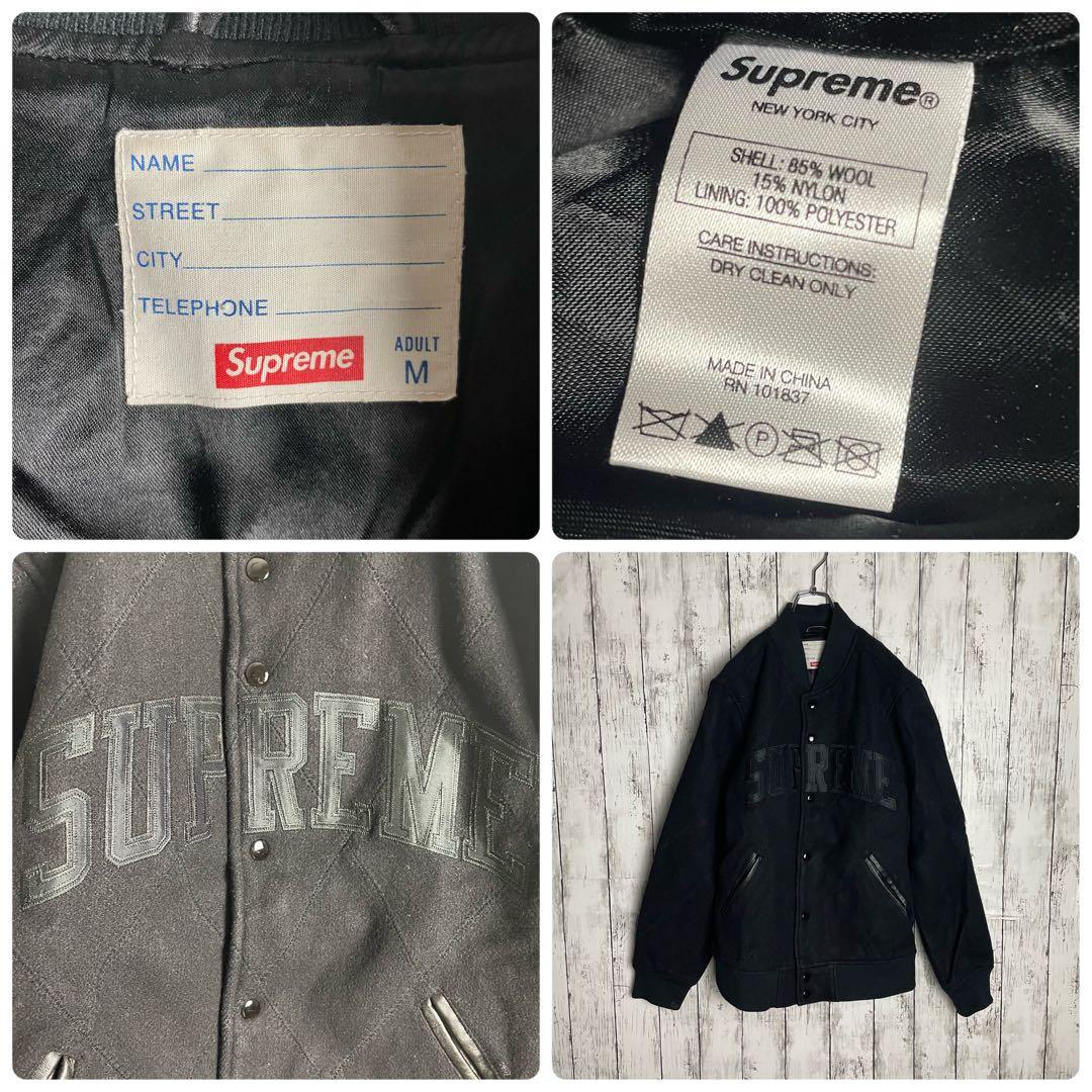 【即完売モデル】シュプリーム☆アーチロゴカラースタジャン　バーシティジャケット