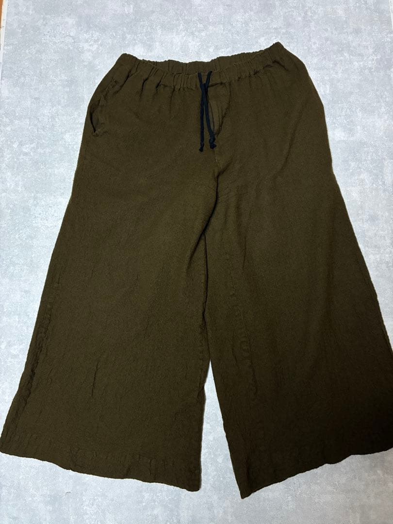 20AW black comme des garcon ウール縮絨 パンツ