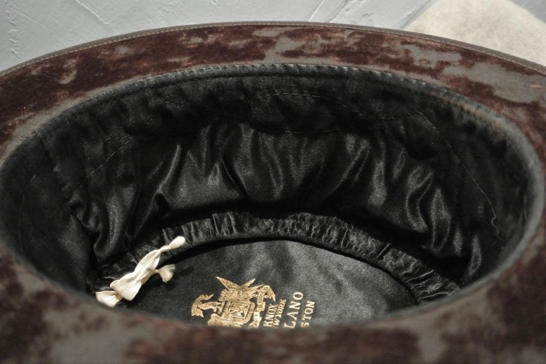 激レア 10s VINTAGE Knox Top Hat 7 3/8 59cm