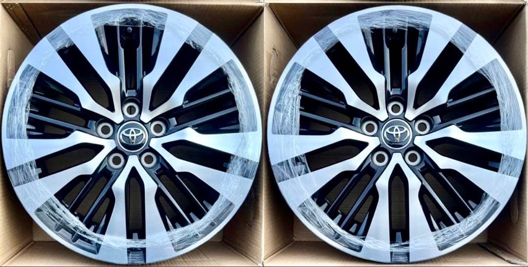 ヒロ★◆トヨタ 30系 アルファード純正ホイール18インチ2本❷