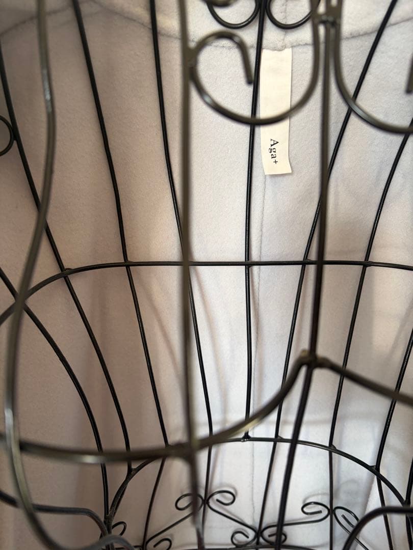 【新品】 Aga➕　ライトブルー　ポンチョ ケープコート　ヤマダヤ