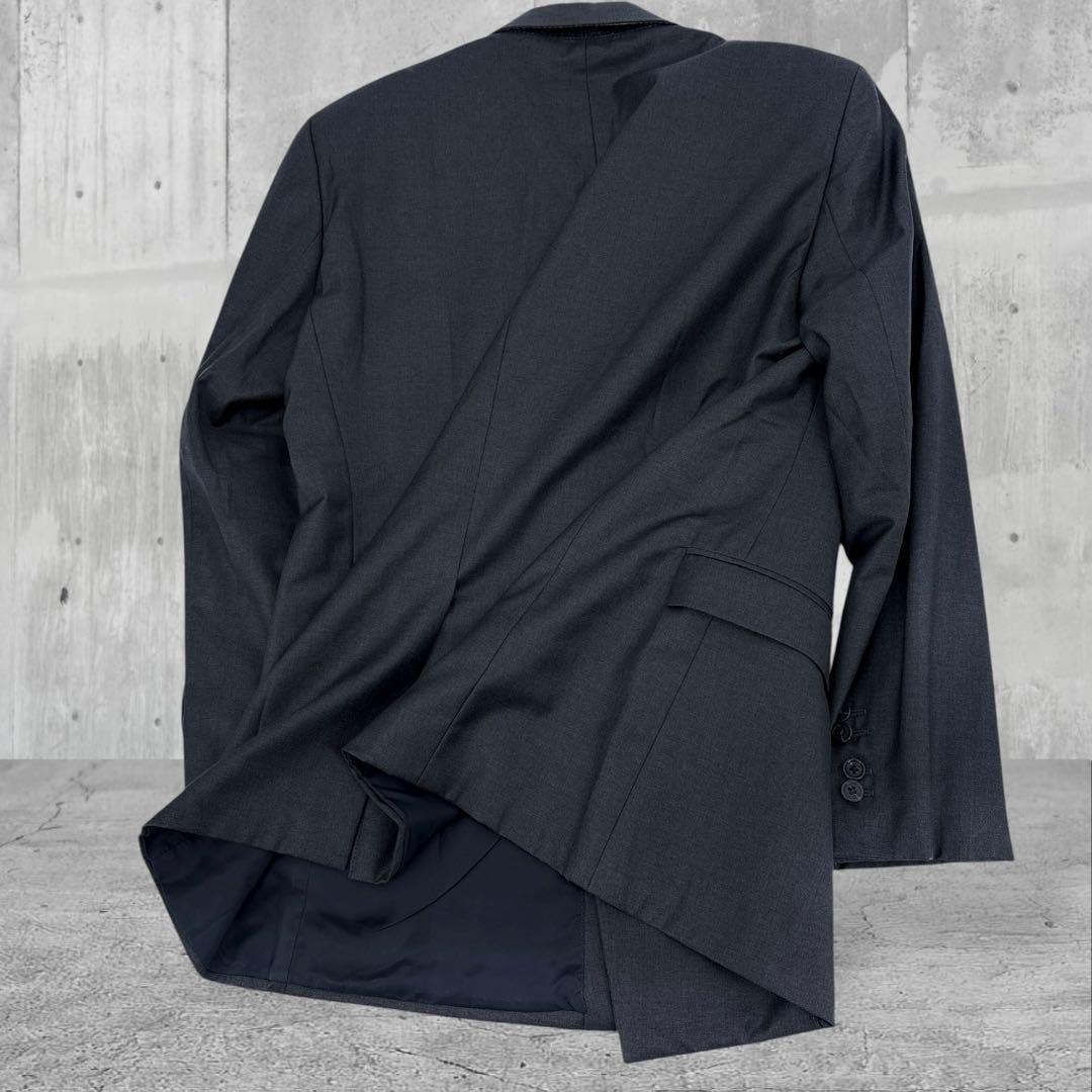 極美品】ARMANI　アルマーニ　スーツ　ダブル　セットアップ　最高級　黒タグ