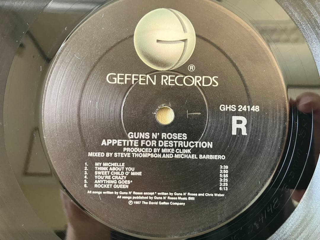 洋楽 Guns N' Roses / Appetite For Destruction