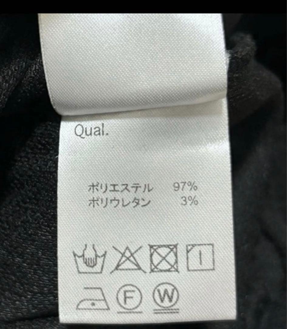 新品未使用　CAMBIO カンビオ【L】ヘリンボーン柄　サルエルパンツ ブラック