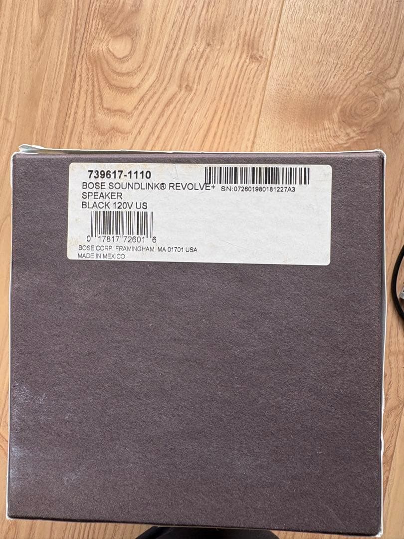 BOSE SoundLink Revolve+ブラック