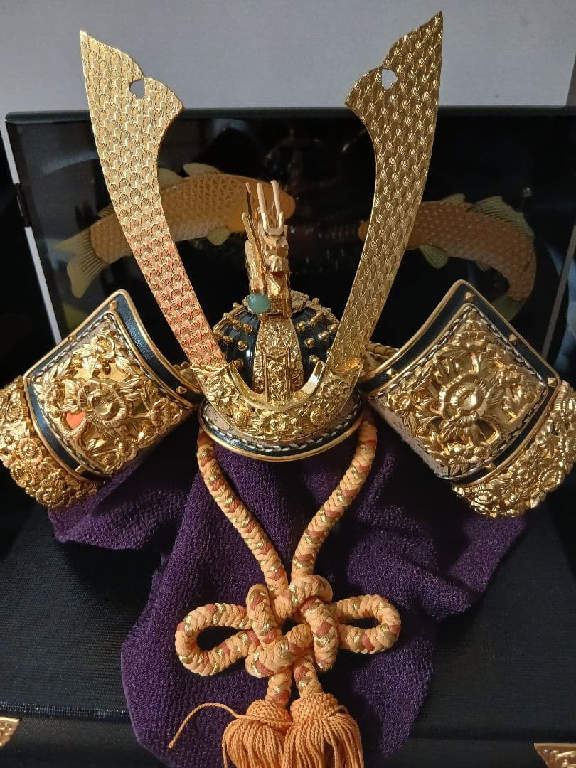 美品　五月人形　兜　セット　男の子　人形のますだ