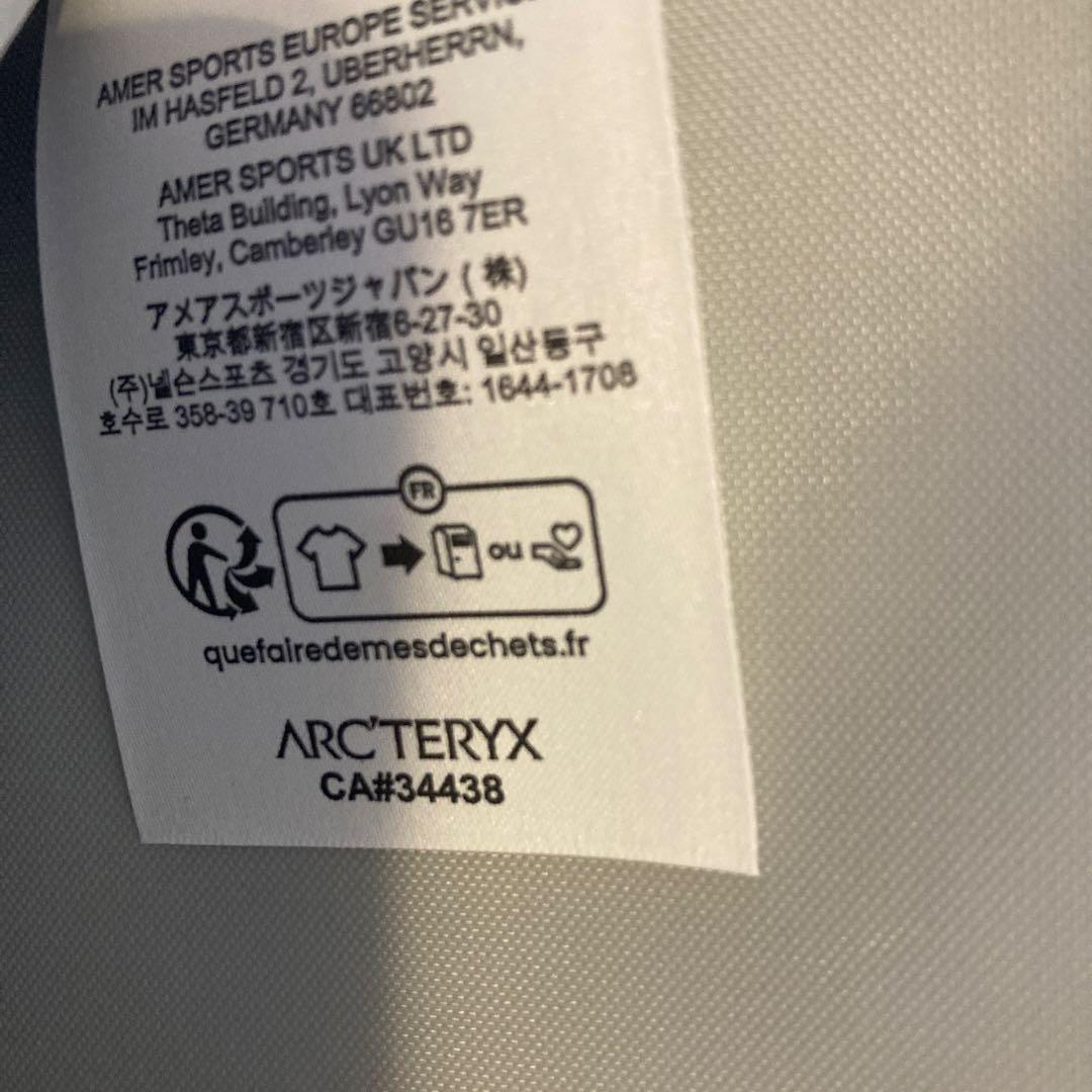 【美品】Arc'teryx ブラックバックパック