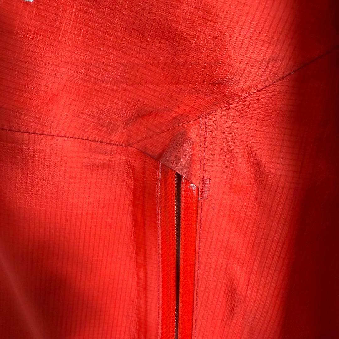 mont-bell ゴアテックス ストームクルーザー L-W 赤 1128615