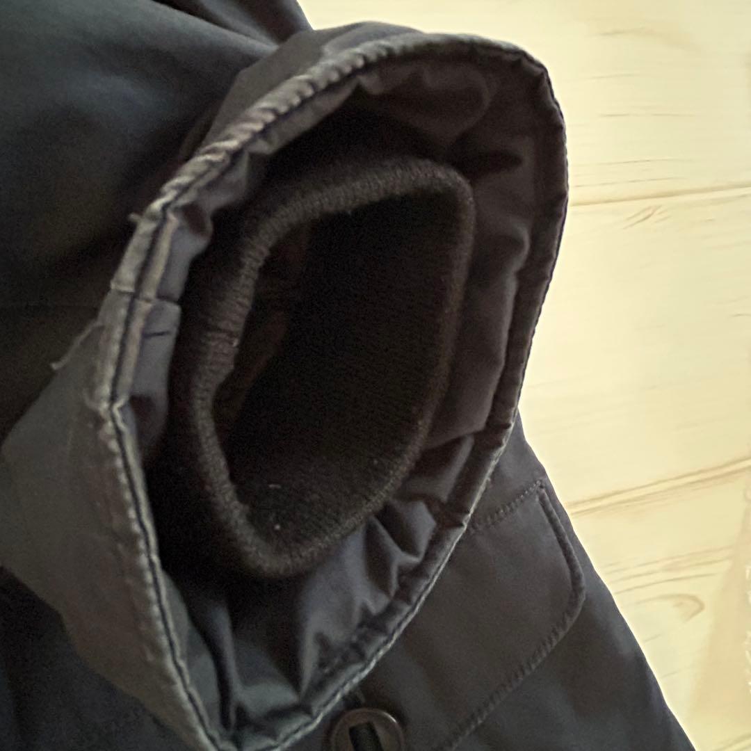 【MHL,】 ダウン&フェザー モッズコート L