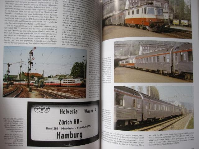 洋書 TEE-Zuege in der Schweiz / PeterGoette