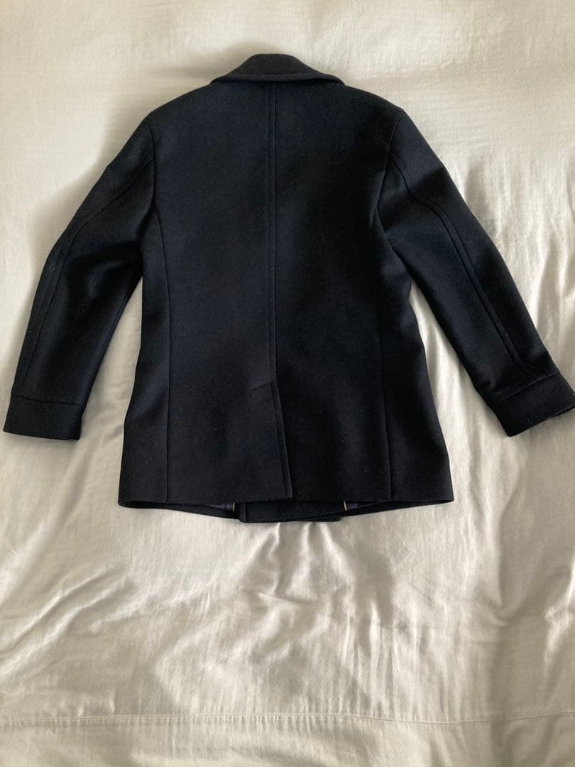 BOSS ネイビー ピーコート ウールコートM サイズ