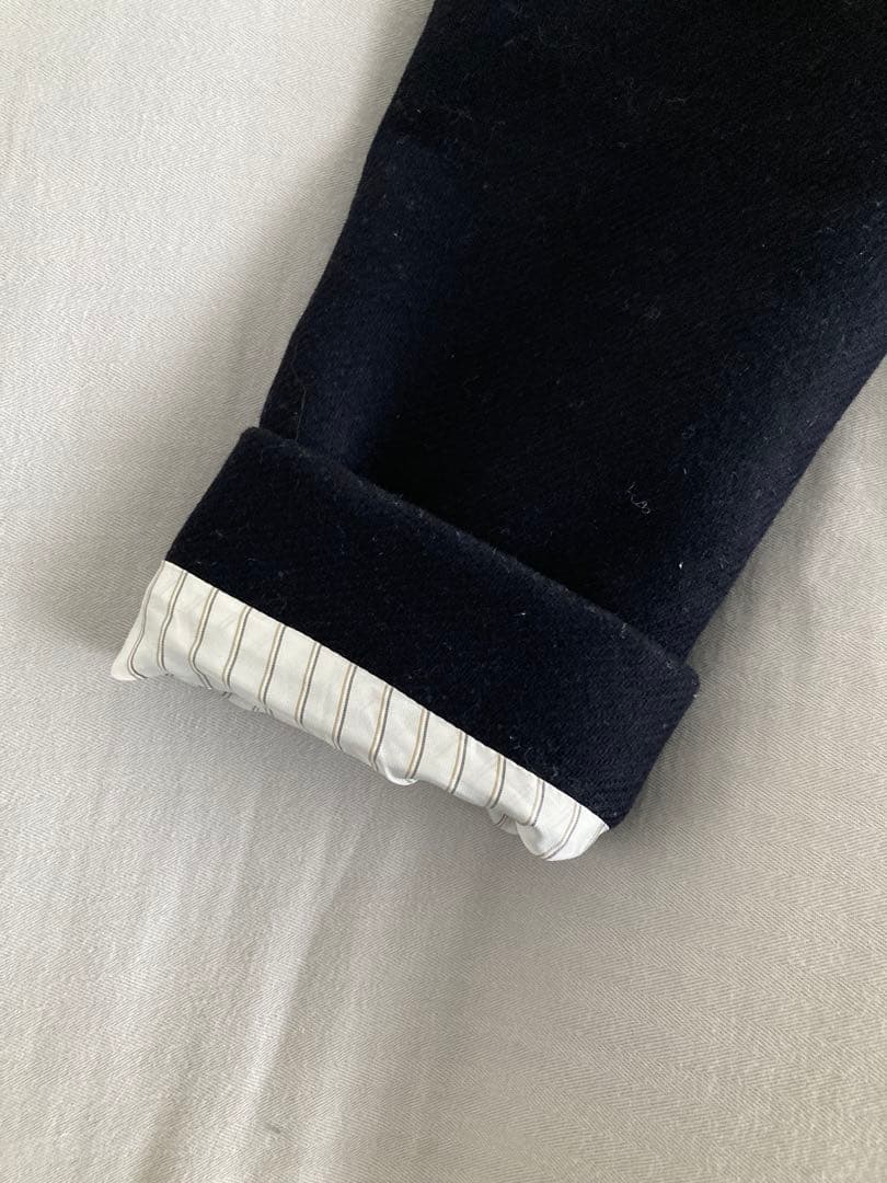 BOSS ネイビー ピーコート ウールコートM サイズ