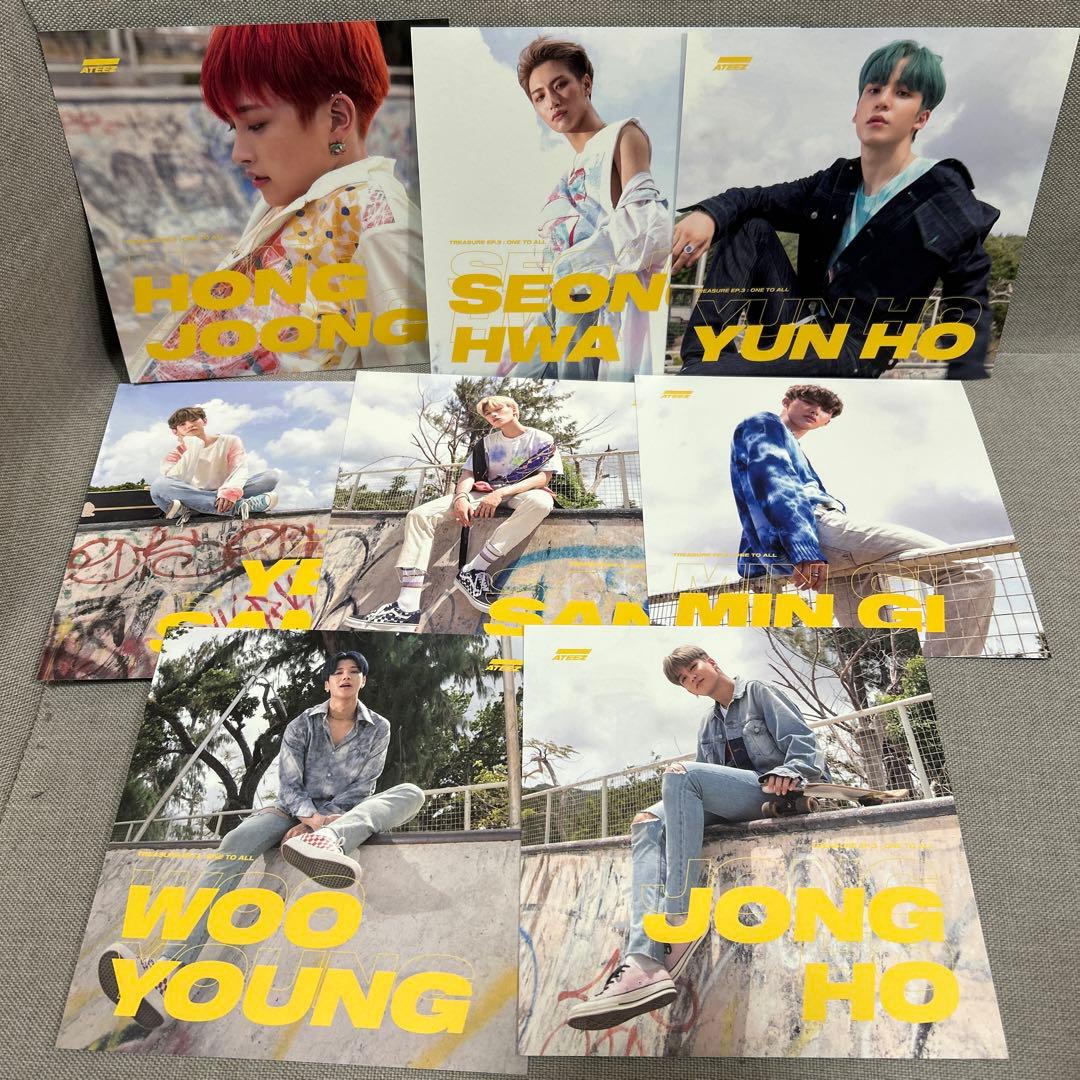 ATEEZ TREASURE EP.3 One To All ヨサン トレカ