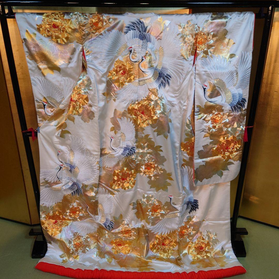 打掛正絹金彩昭和アンティーク品