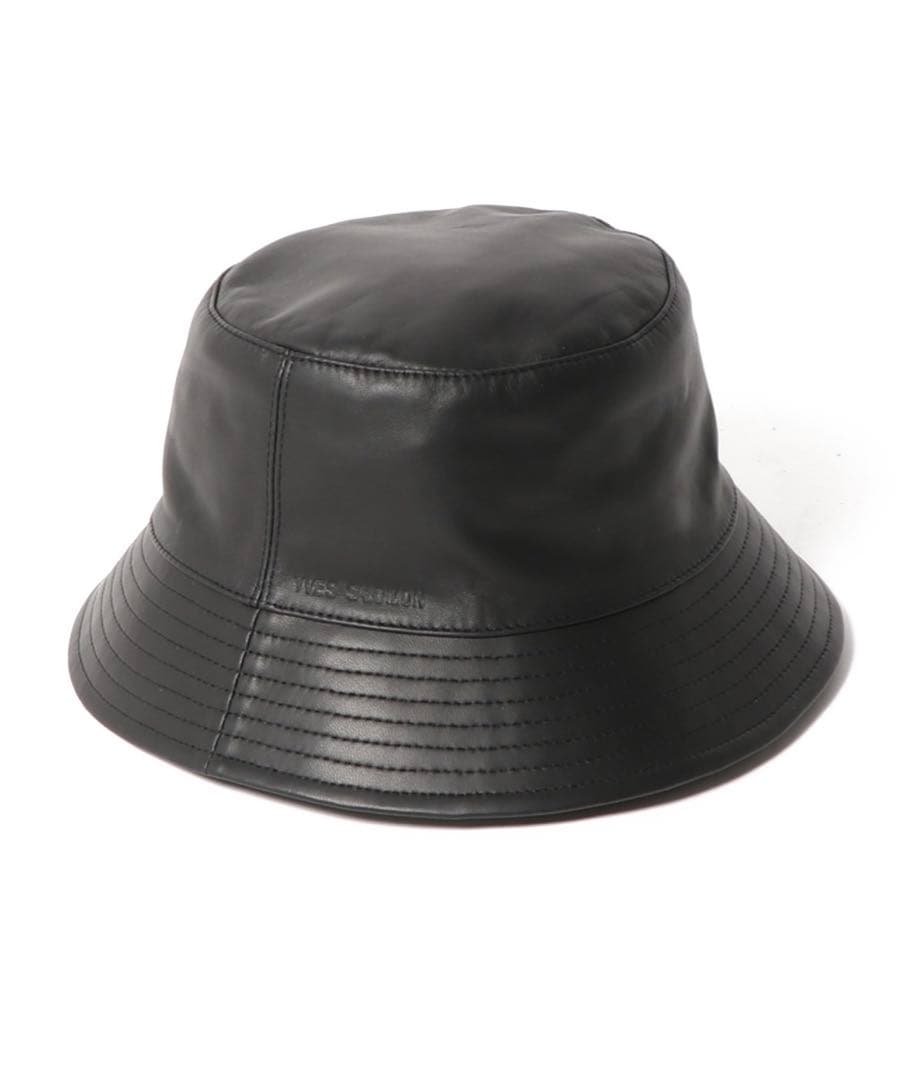 イヴサロモン　レザーバケットハット
