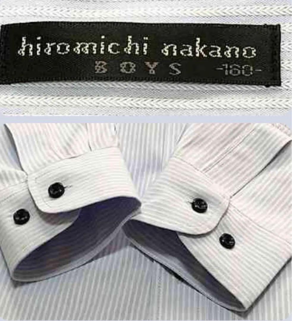 【極美品】ヒロミチナカノ フォーマルスーツ 160 卒業式 ブラック6点セット