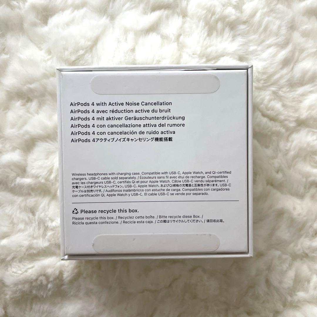 AirPods4 ノイズキャンセリング搭載