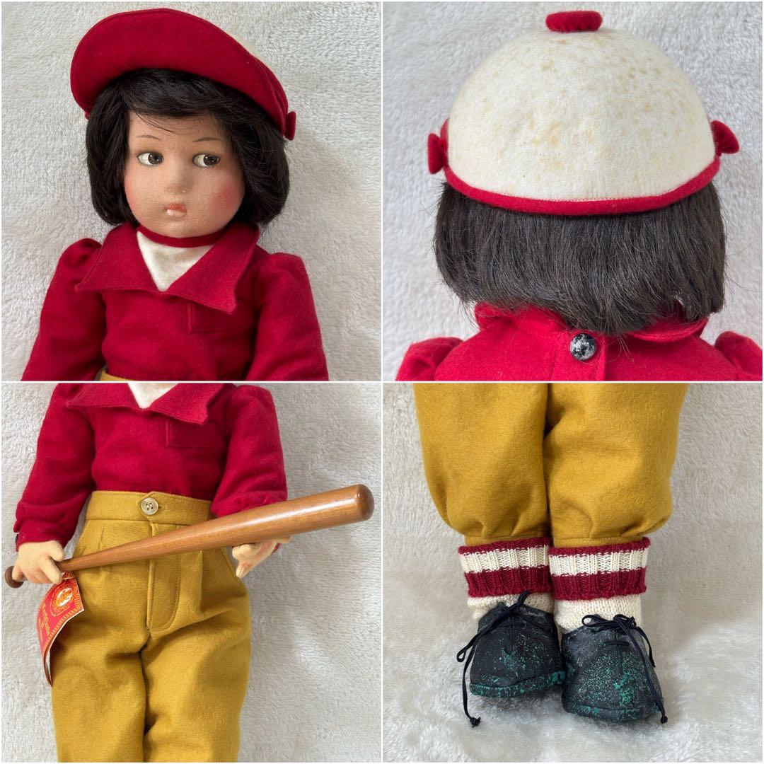 【希少品】Lenci レンチドール レンチ人形 ボビー ベースボールプレイヤー