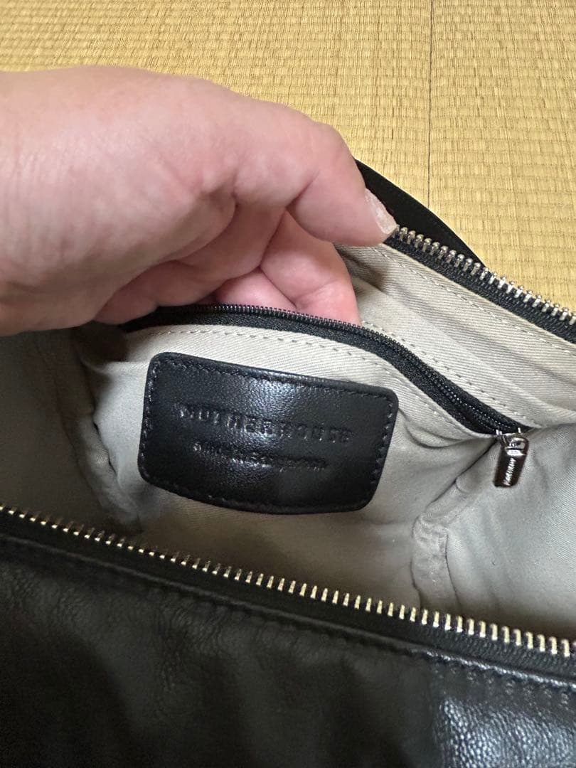 MOTHER HOUSE マザーハウス ソフトドラムバッグ　レザー　美品