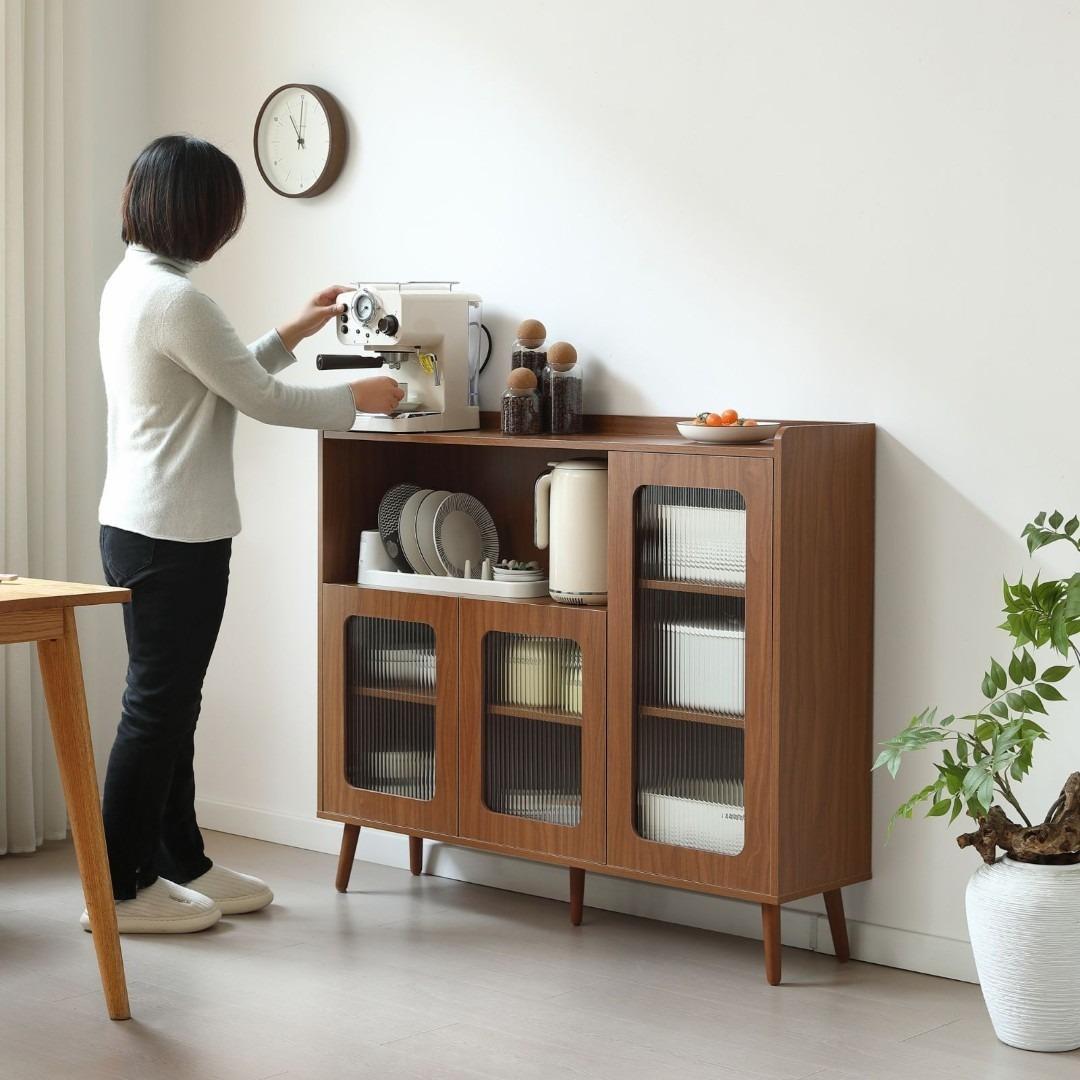 キャビネット サイドボード 食器棚 キッチン収納チェスト大容量 タンス リビング