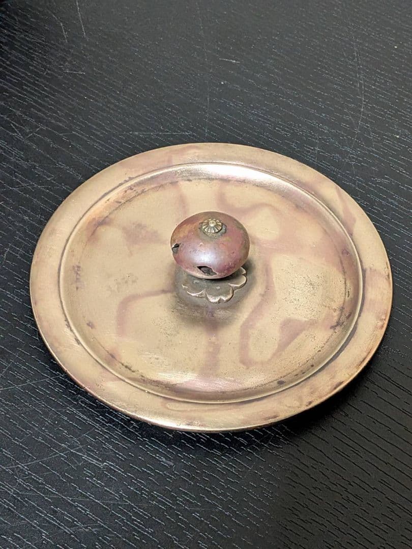 正寿堂 鉄瓶 銅蓋 時代物 茶道具 煎茶道具 骨董 アンティーク