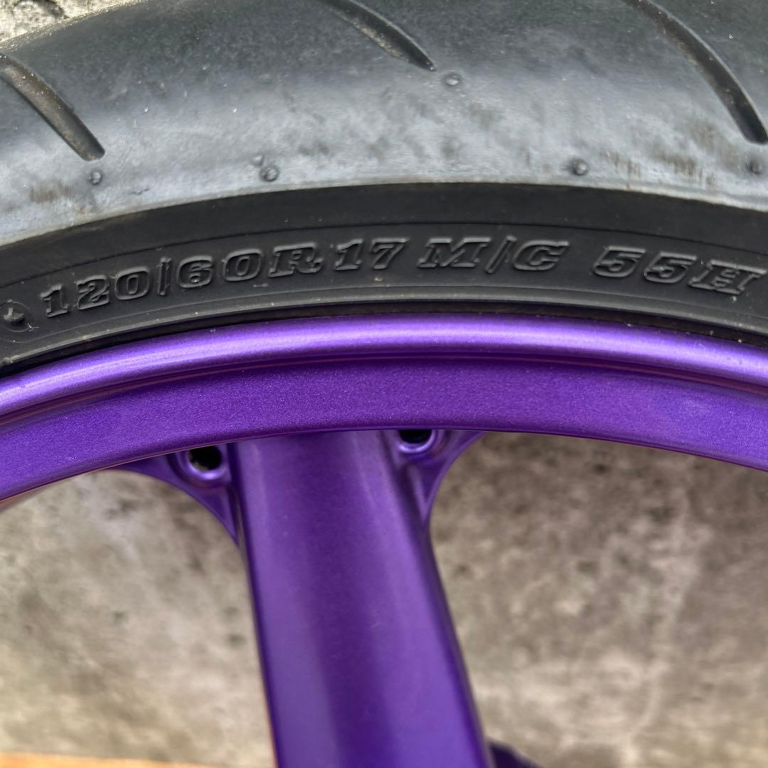 ZXR400 フロントホイール