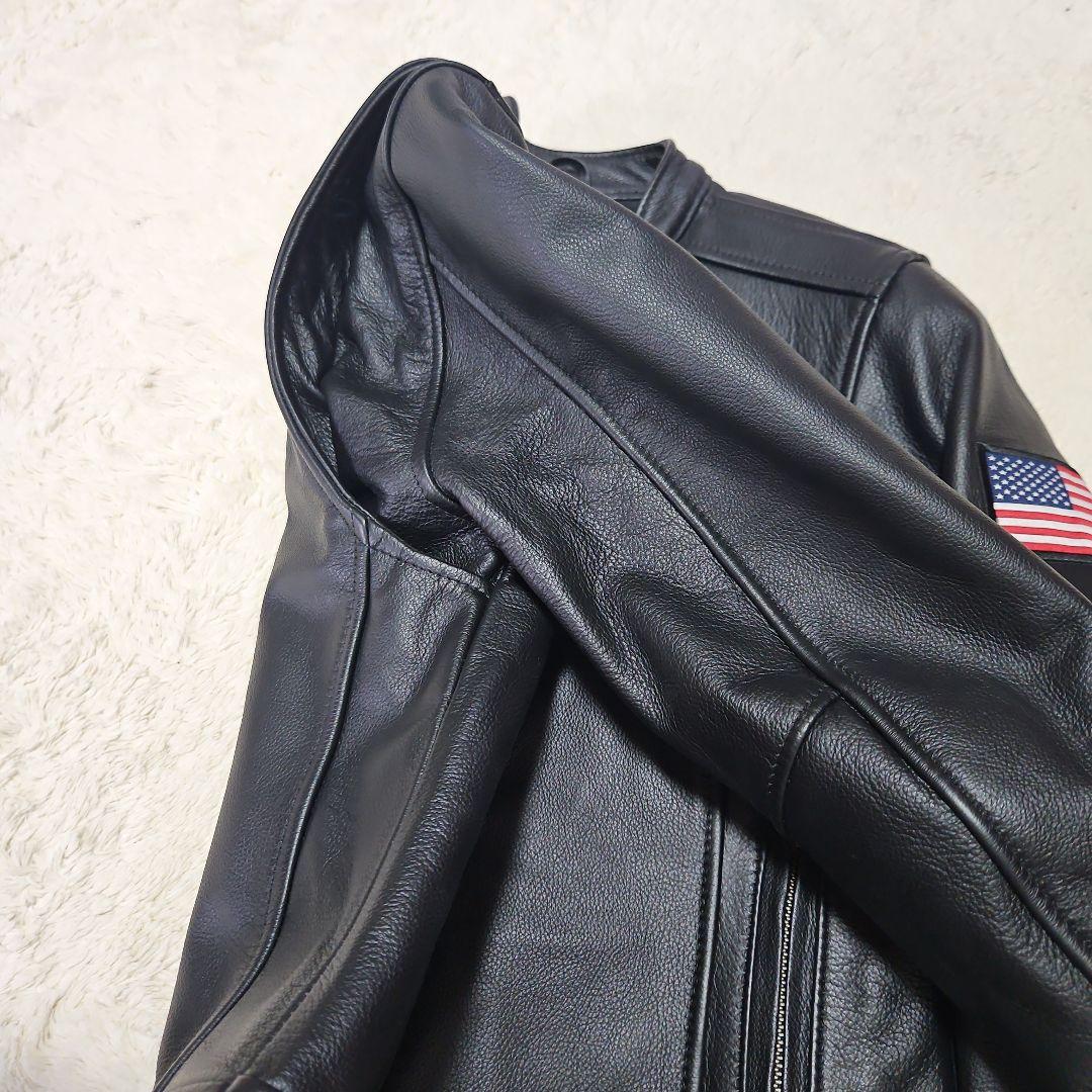 ♥️専用♥️HARLEY-DAVIDSON ブラックレザーライダースジャケット⭐