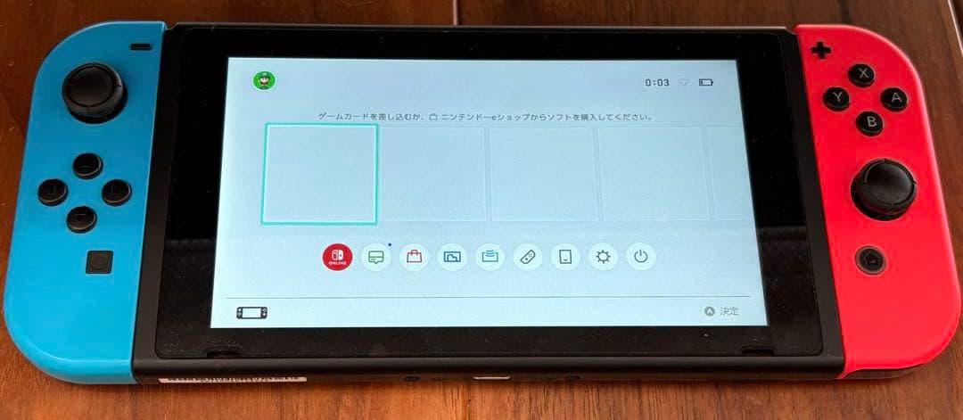 ニンテンドースイッチ 本体 ＋ microSD 256GB付（※Rボタン注意）