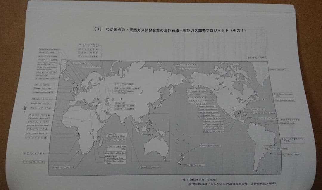 石油·天然ガス開発資料　2013