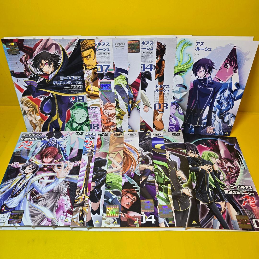 コードギアス【1期+2期+SP+亡国のアキト】DVD 全24巻セット