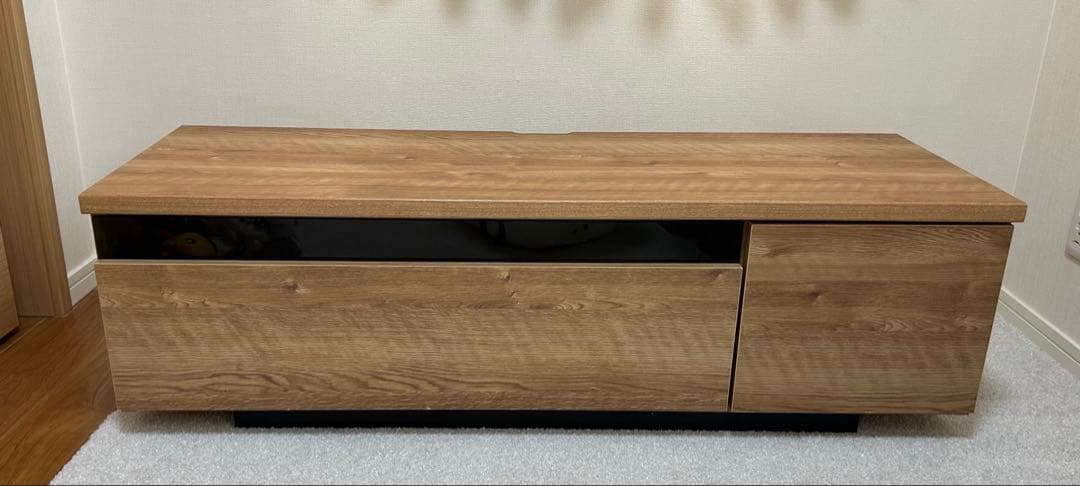 [幅120] 日本製 ローテレビ台 37V型対応 木製 LOWYA