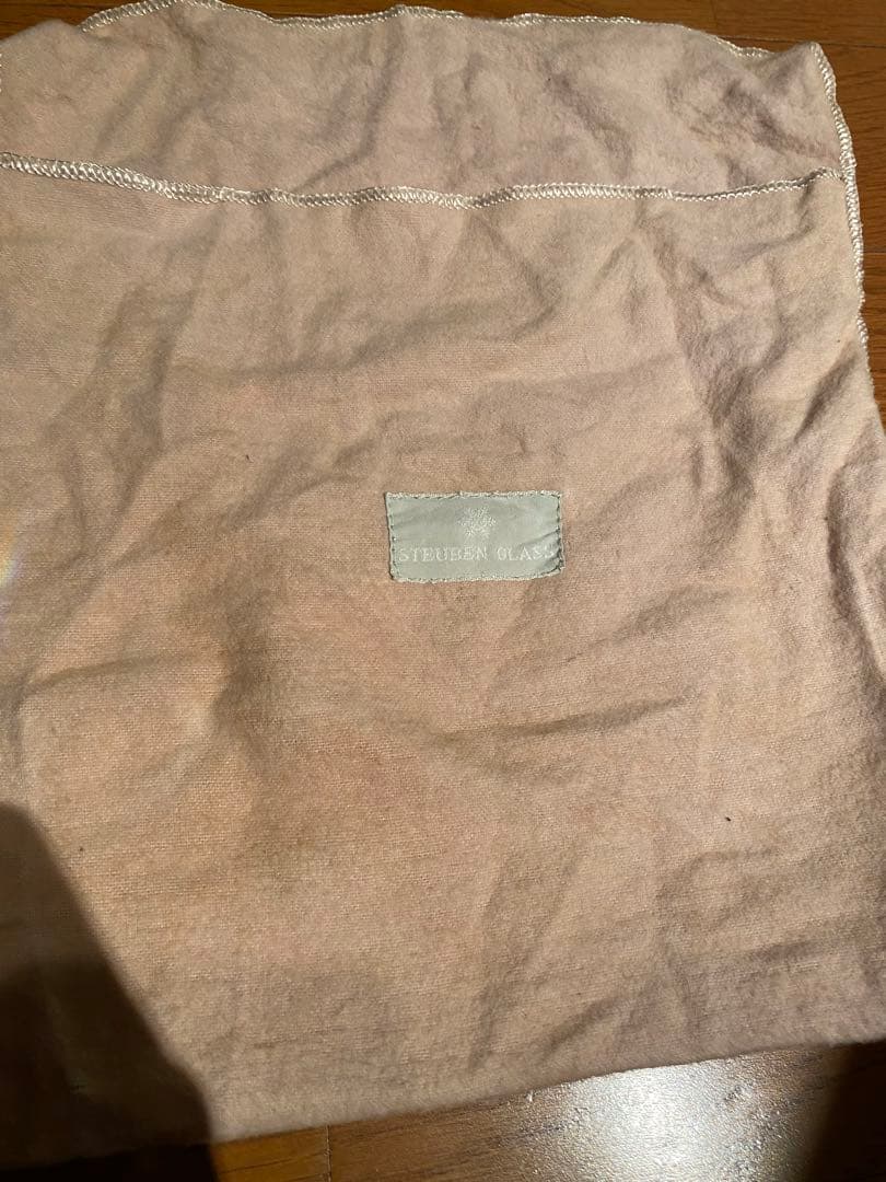 STEUBEN クリスタル　ペーパーウェイト　入れ物　セット