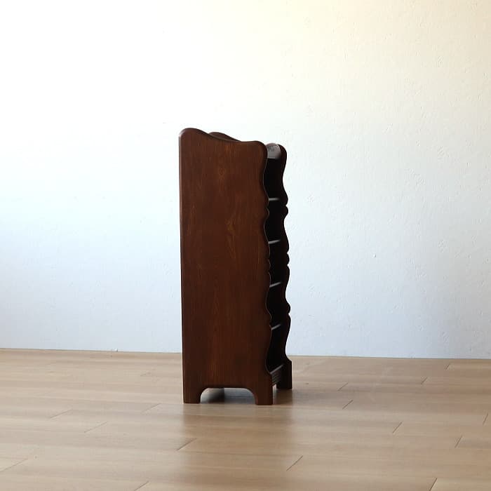 カリモク スリッパラック レトロ ヴィンテージ セン材