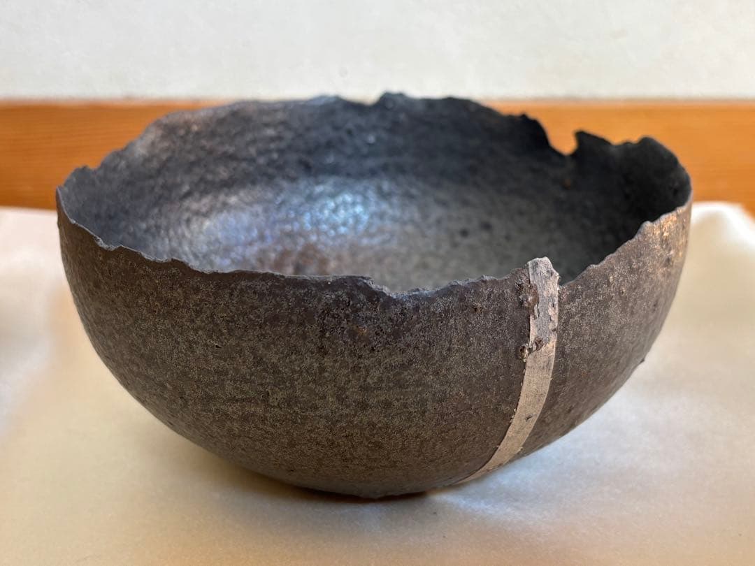 週末限定値下‼︎BOTANIZE GOUJIN新作「黒燻銀彩」浅鉢（新品、M）