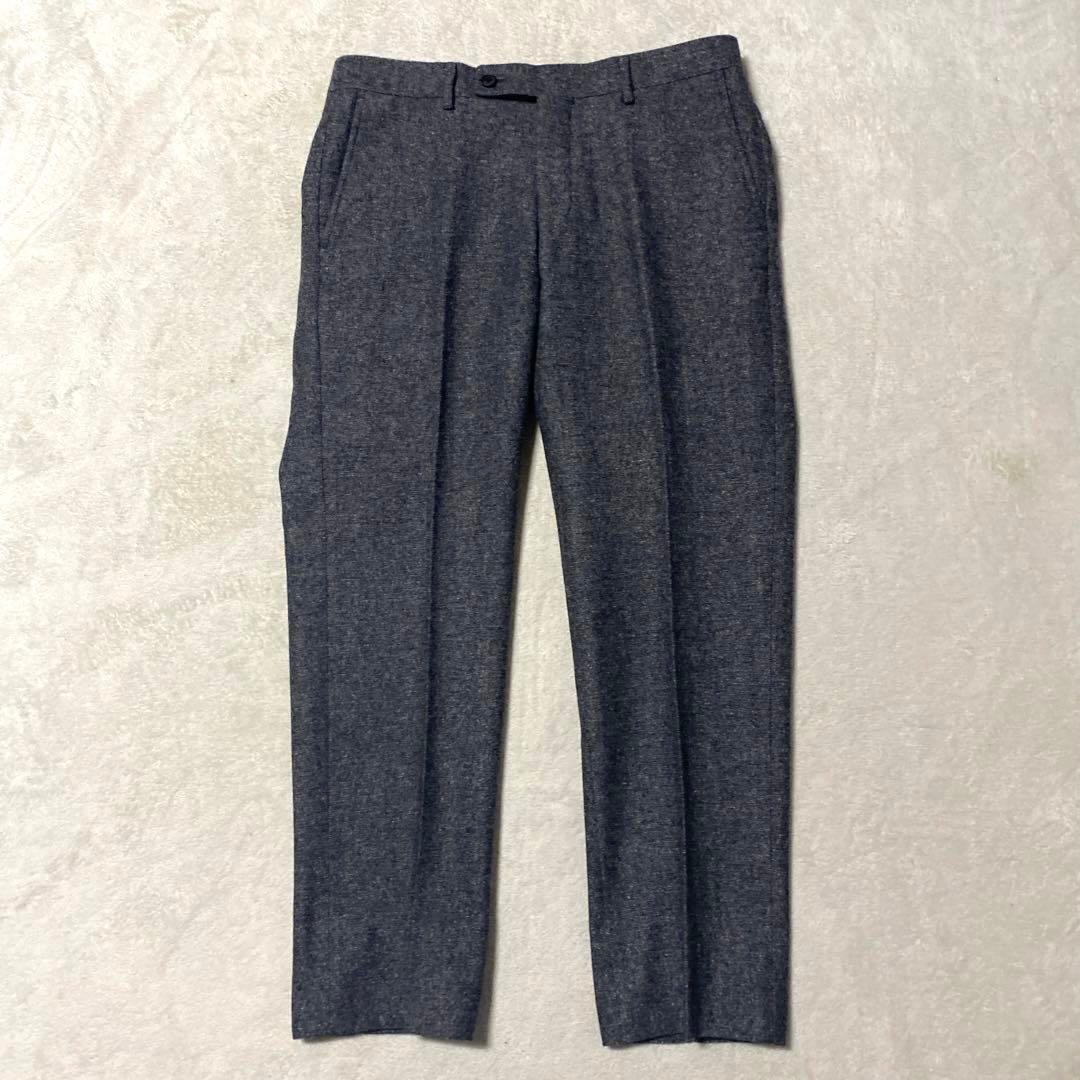 green label relaxing スリーピース　スーツセットアップグレー