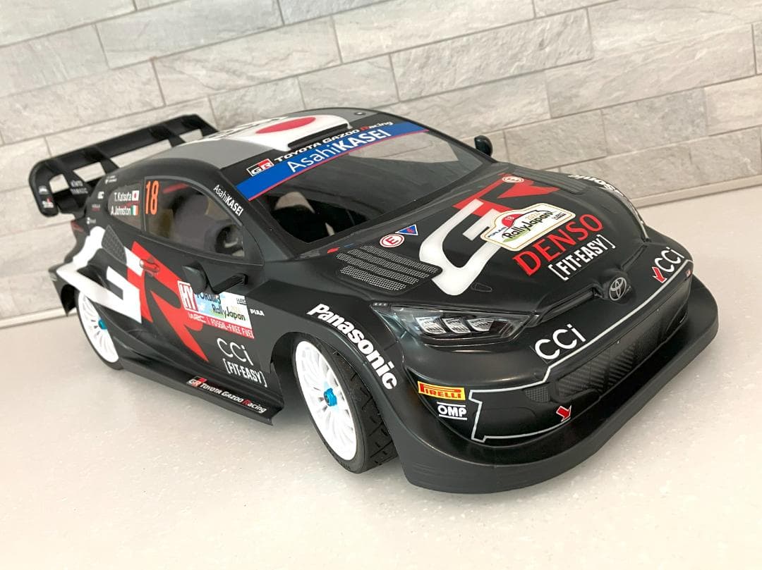 【any4382538w478b】タミヤRCボディ　ヤリス　WRC2024