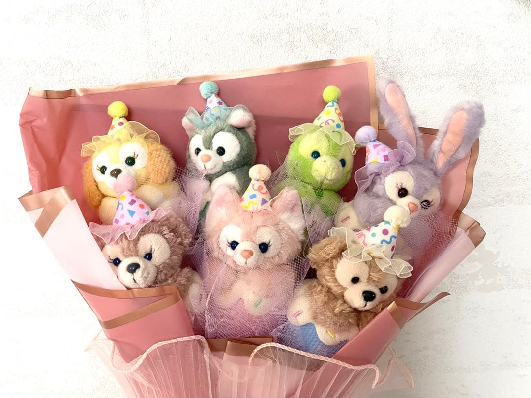 香港ディズニー*ダッフィーフレンズ*ブーケ*花束*