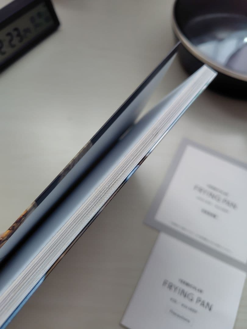 【美品】バーミキュラ　フライパン 24cm DEEP(深型)蓋・取説・レシピ本付