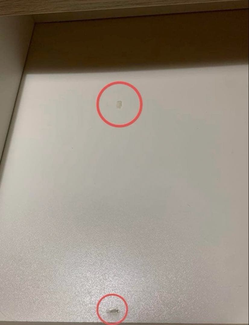 IKEA ミッケ デスク ホワイト×オーク 完成品 送料込み