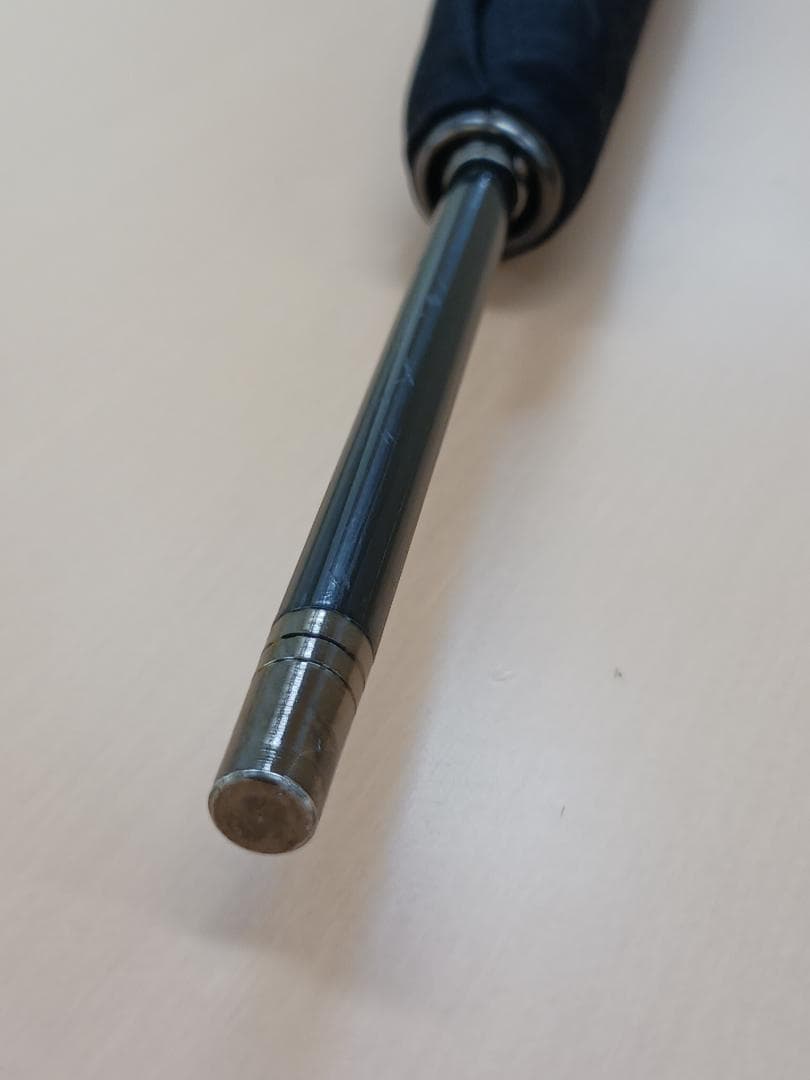 〔値下げ‼〕銀座和光　WAKO長傘　婦人用　持ち手皮　金の飾り付き 未使用　黒