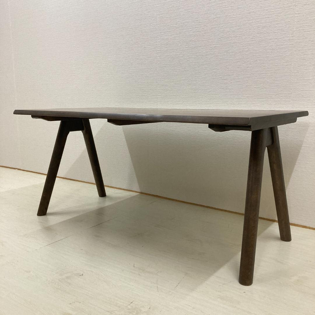 【浜本工芸】オーク材　無垢　ダイニングテーブル　食卓