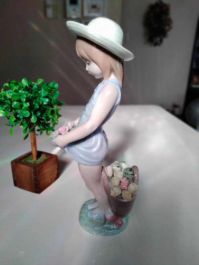 リヤドロ　美品　♥お花がいっぱい♥