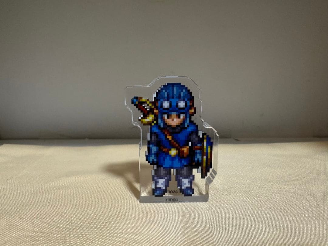 ドラゴンクエストⅠ.Ⅱ アクリルブロック 勇者 ローラ姫 ロトの子孫 勇者セット