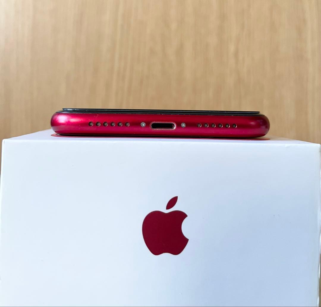 iPhone XR レッド128GB SIMフリー　箱付き