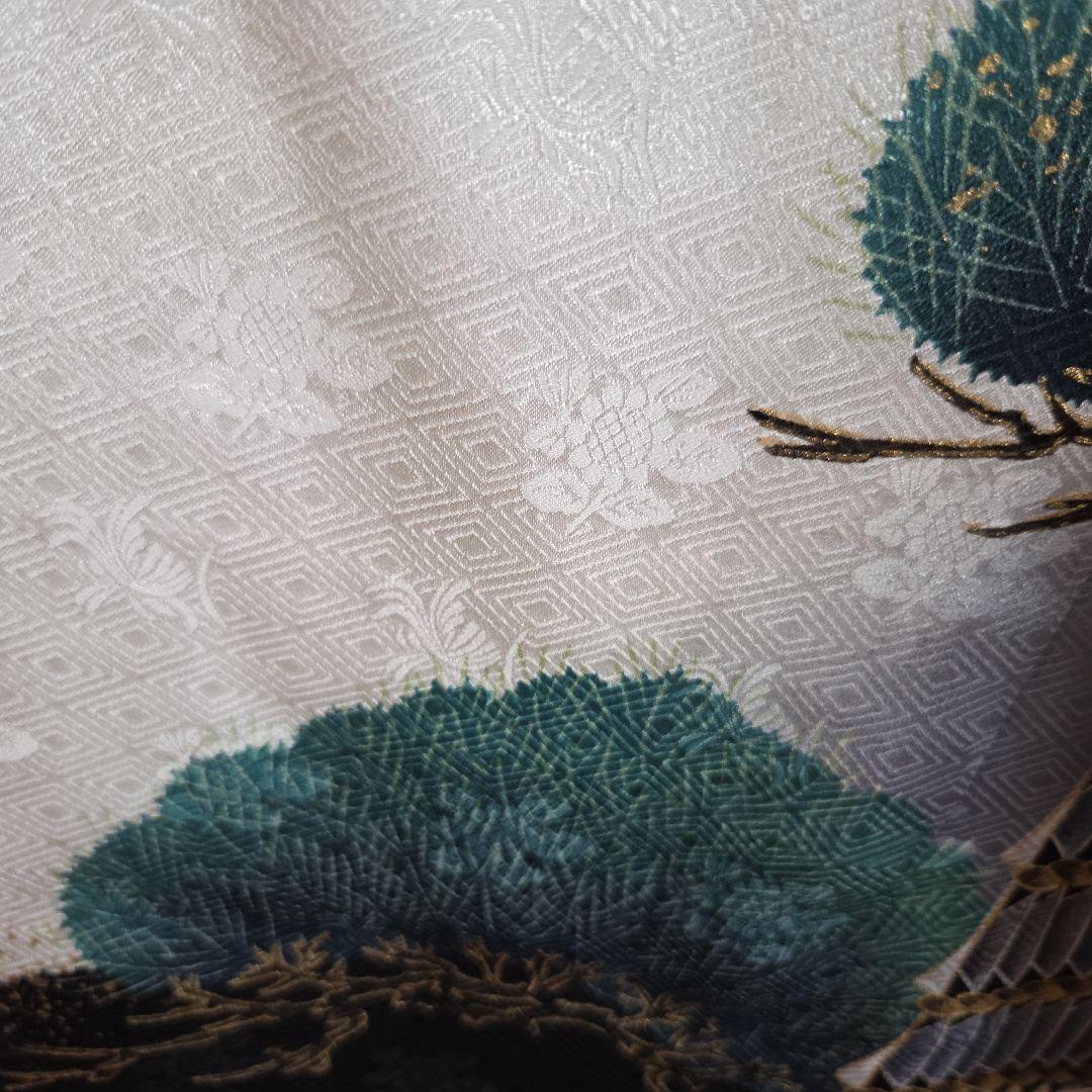 No22 正絹　男の子お祝い着物　産着　長襦袢付き　七五三　美品