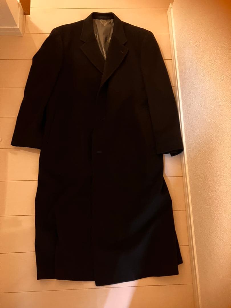 GIANNI VERSACE 黒ロングコート