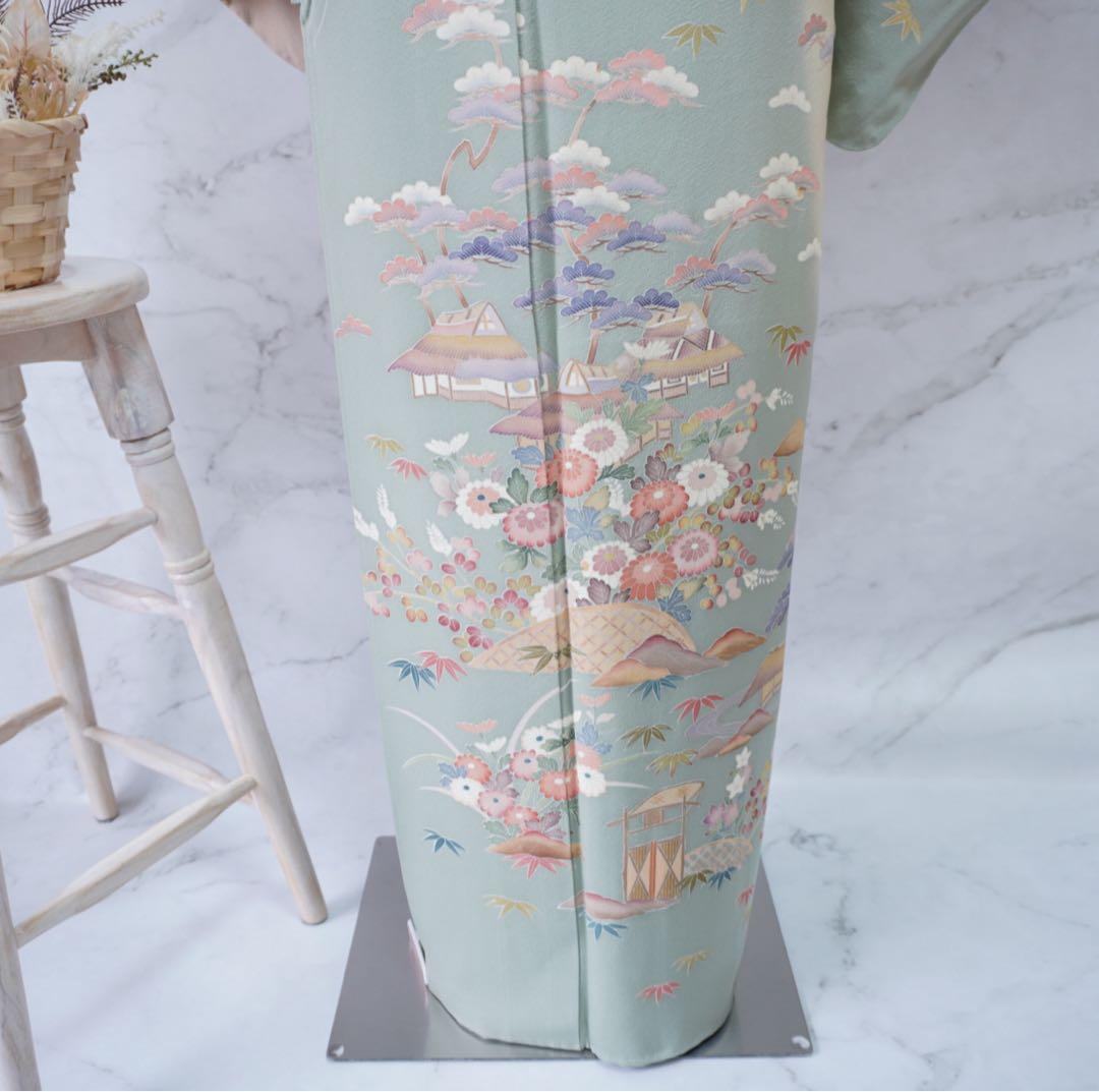 訪問着 フルセットa518C 卒業式　入学式　お宮参り　七五三　結婚式